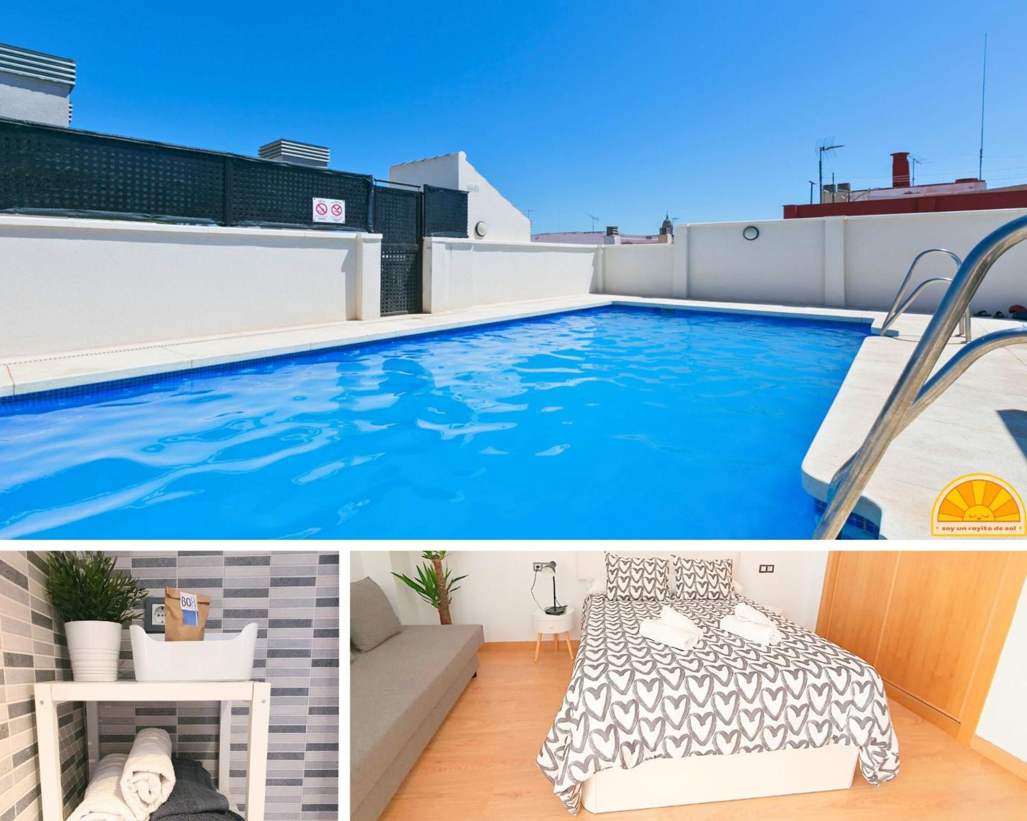Precioso Estudio Con Piscina Malaga Luaran gambar